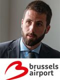 Thomas Romig with Aeroport Bruxelles logo
